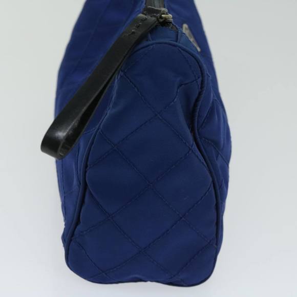 PRADA Quilted Pouch Nylon Blue Auth bs12207 - Picture 4 of 16